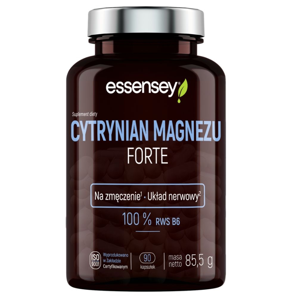 Essensey Cytrynian Magnezu Forte 90 kapsułka
