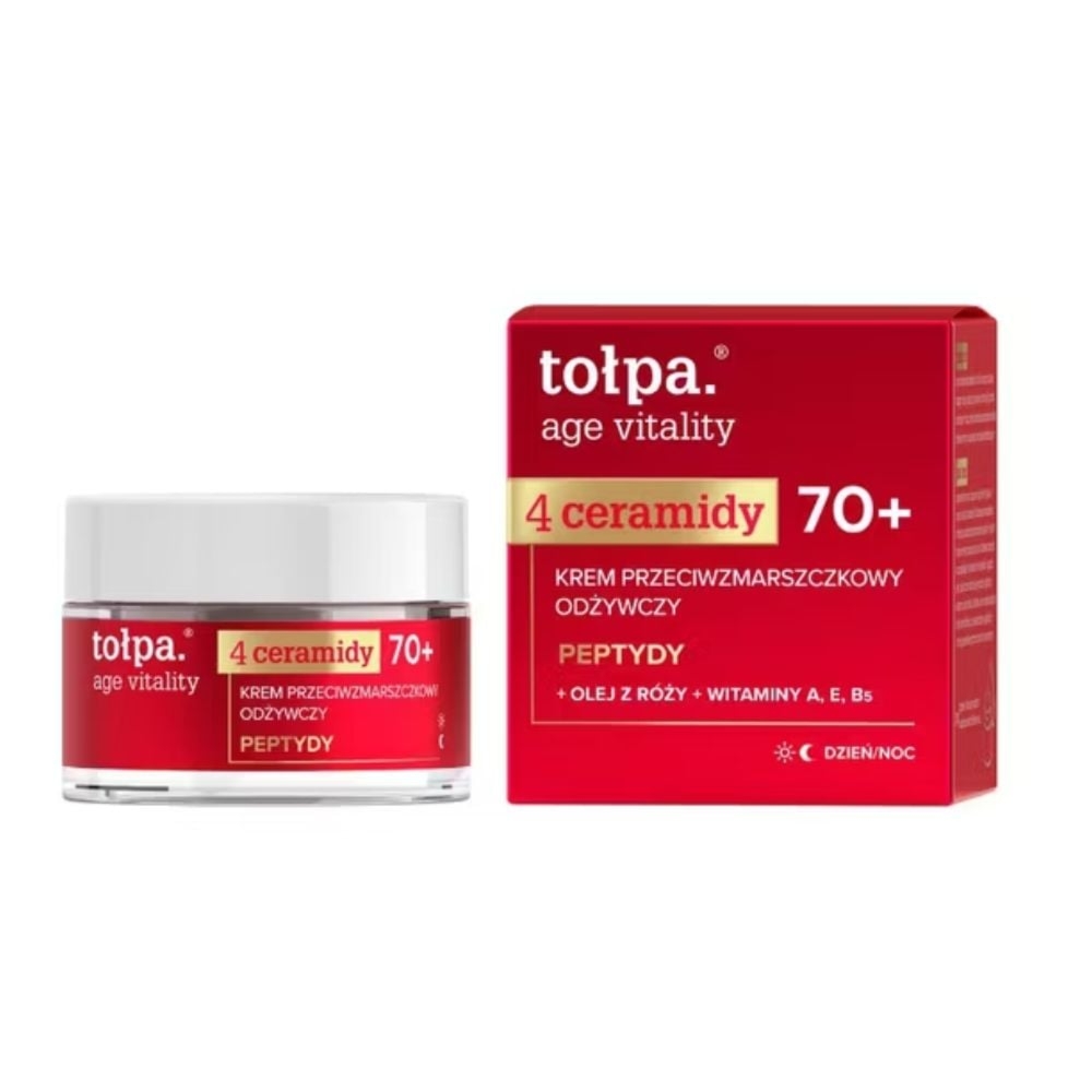 Tołpa Age Vitality Krem do twarzy przeciwzmarszczkowy 70+ 50ml