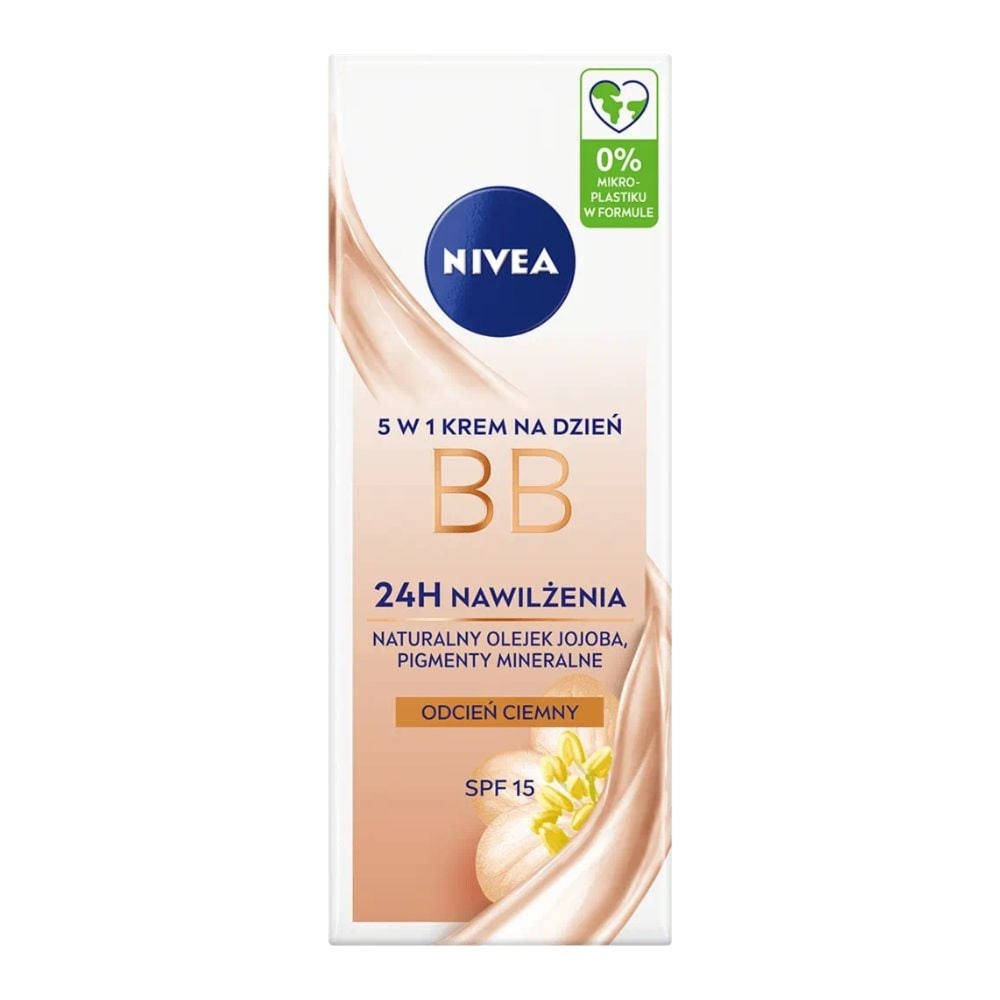 Nivea 5W1 krem BB na dzień SPF15 ciemny 50ml