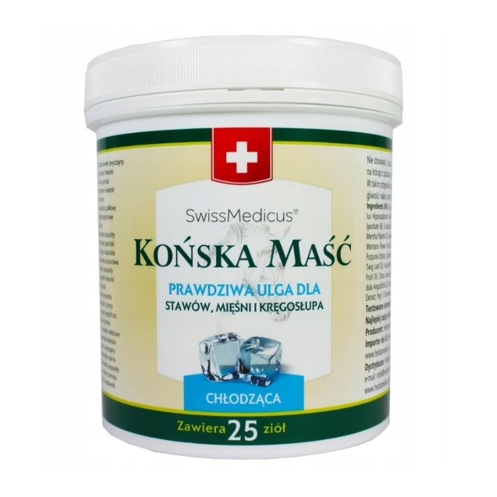 SwissMedicus Końska Maść Chłodząca 500ml