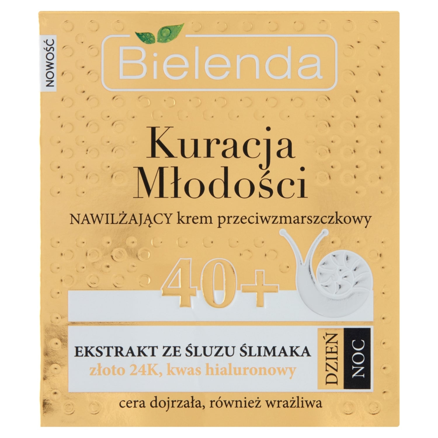 Bielenda Kuracja Młodości 40+ Krem Przeciwzmarszczkowy Dzień/Noc 50ml