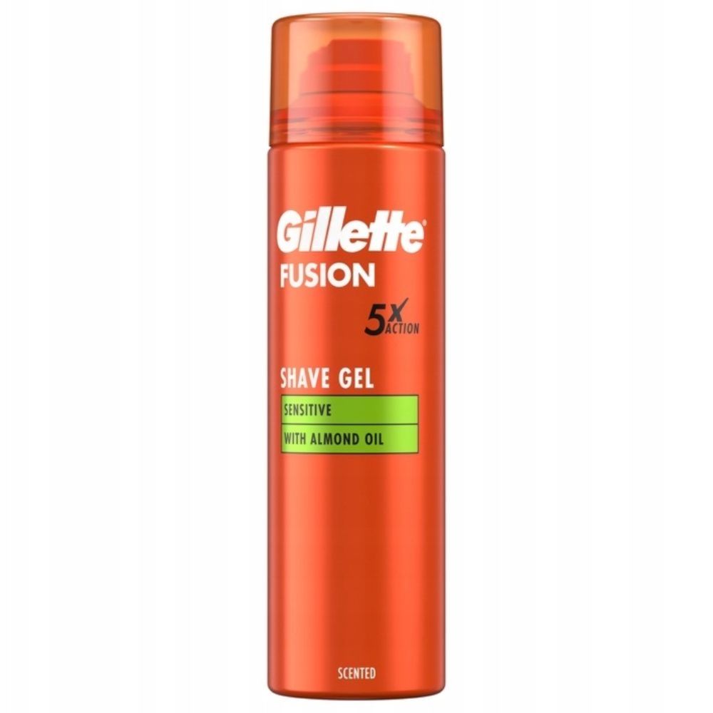 Gillette Fusion Sensitive żel do golenia 200 ml