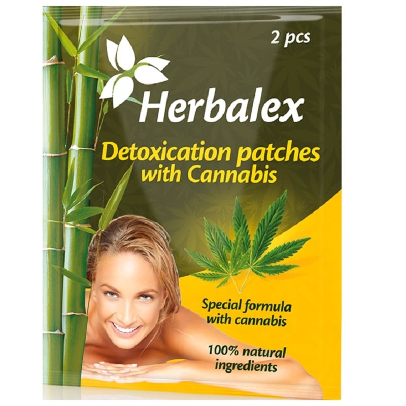 Herbalex plastry oczyszczające konopie 2 szt.
