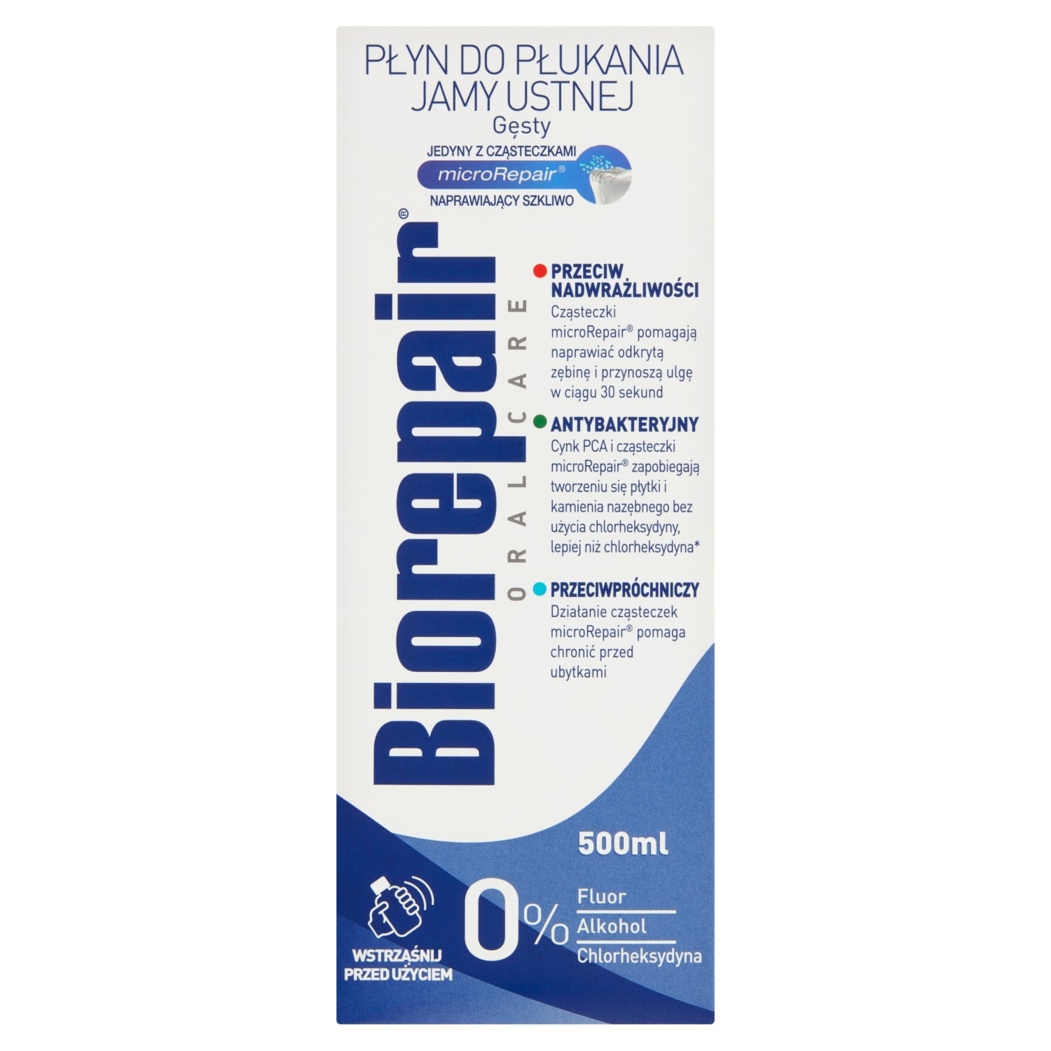 Biorepair płyn do płukania jamy ustnej 500 ml