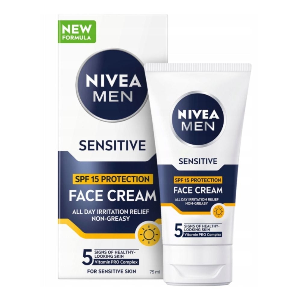 Nivea Men Sensitive kremm do twarzy SPF15 75ml