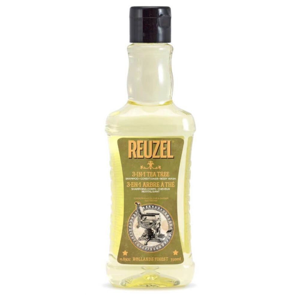 Reuzel 3-N-1 Tea Tree szampon odżywka żel 350 ml
