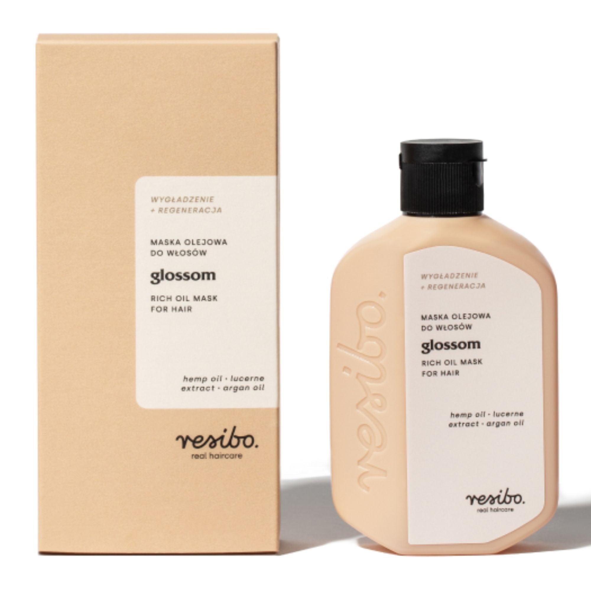 RESIBO Glossom maska olejowa do włosów 100 ml