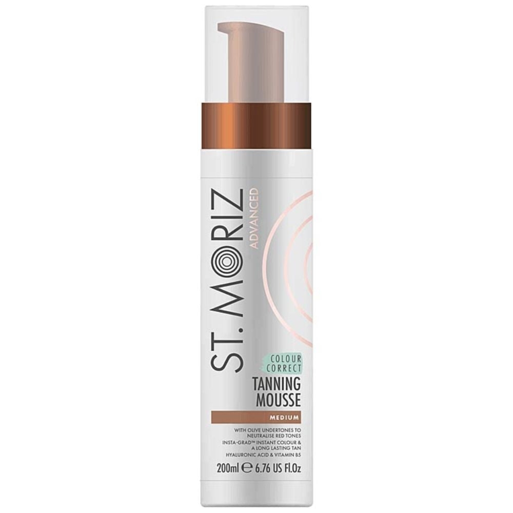 St.Moriz Colour Correcting Mousse Medium 200 ml