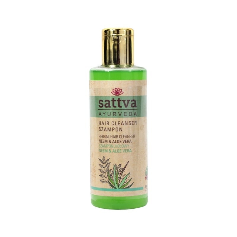 SATTVA AYURVEDA szampon do włosów NEEM/ALOES 210ML