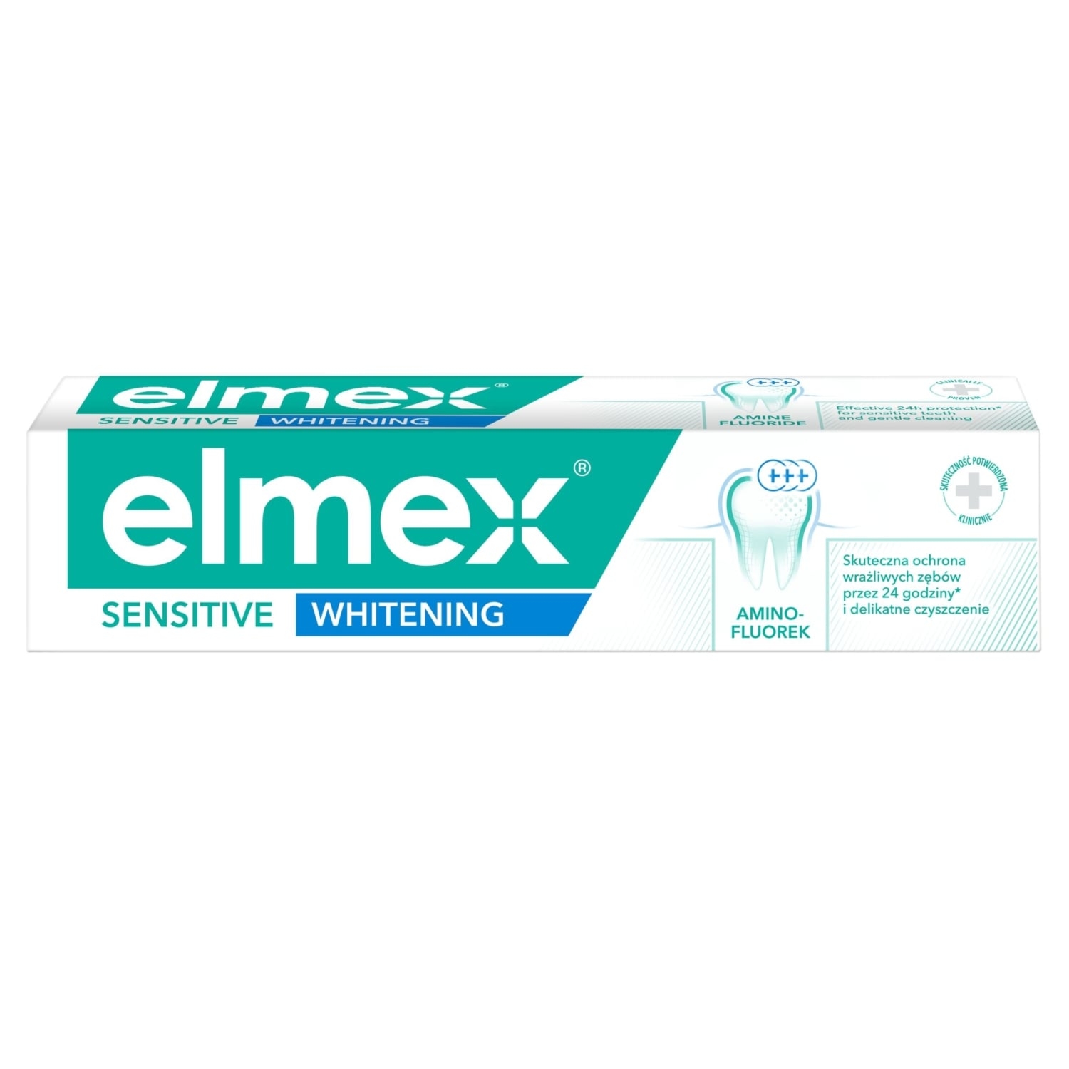 elmex Sensitive Whitening Pasta do zębów z aminofluorkiem 75 ml