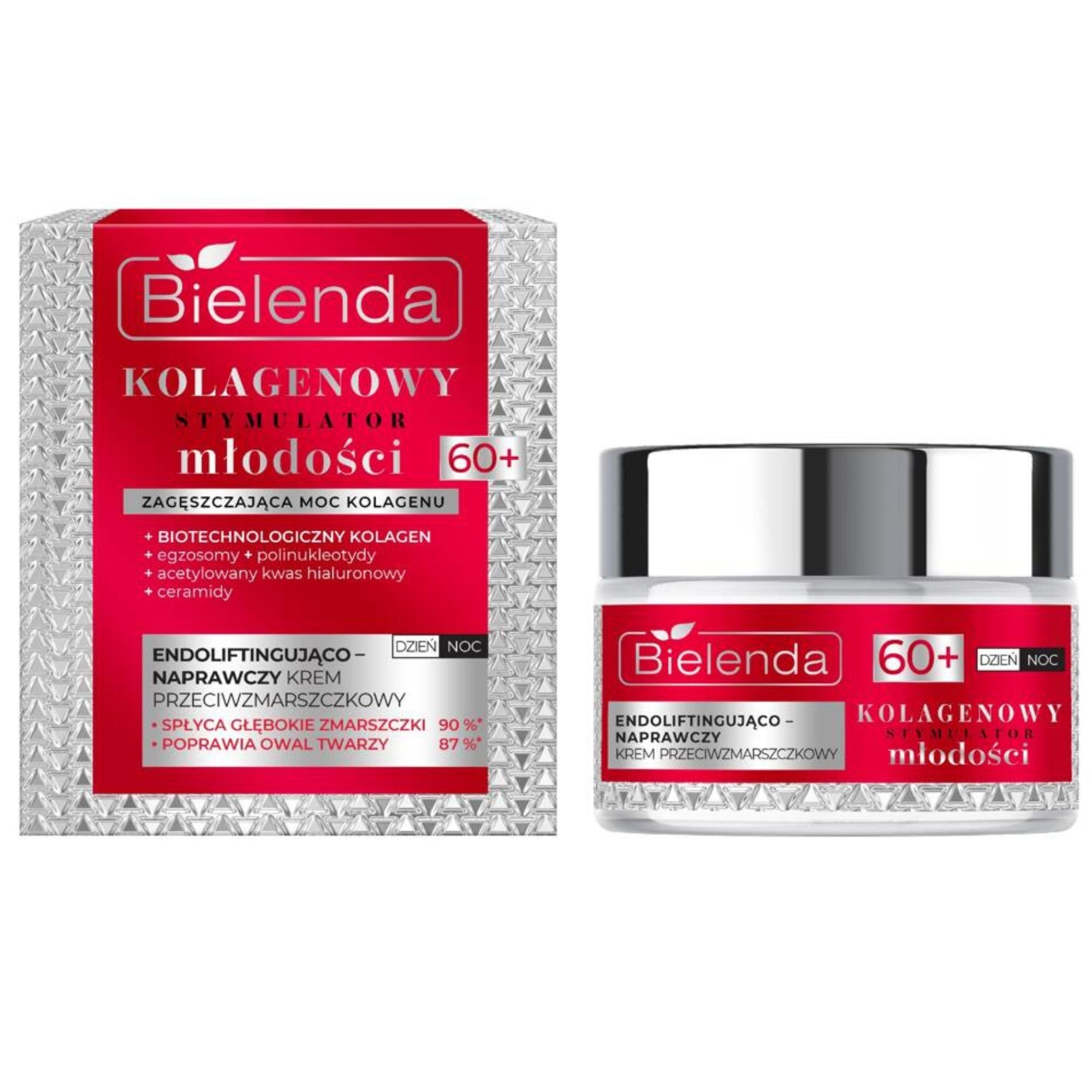 Bielenda Kolagenowy Stymulator Młodości 60+ krem do twarzy 50 ml