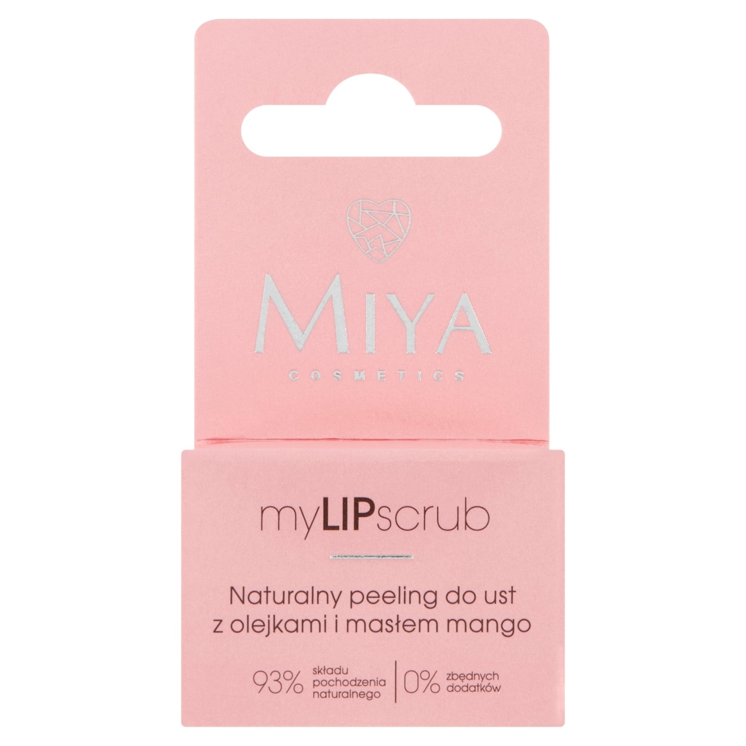 Miya MyLipScrub Naturalny peeling do ust z olejkami i masłem mango 10 g