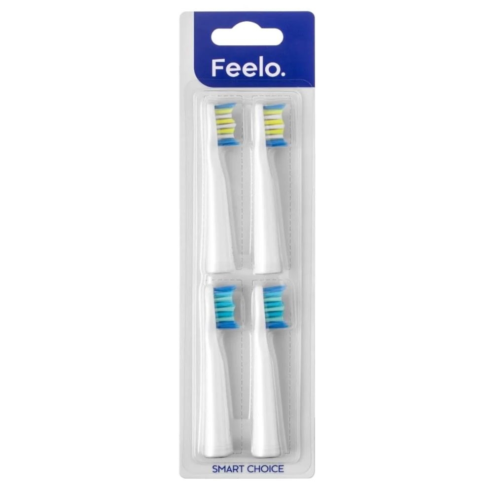Feelo Easy końcówki do szczoteczki sonicznej 4 sztuki