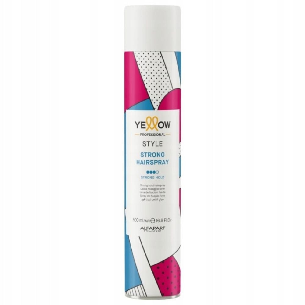 Alfaparf Yellow Style mocny lakier do włosów 500 ml