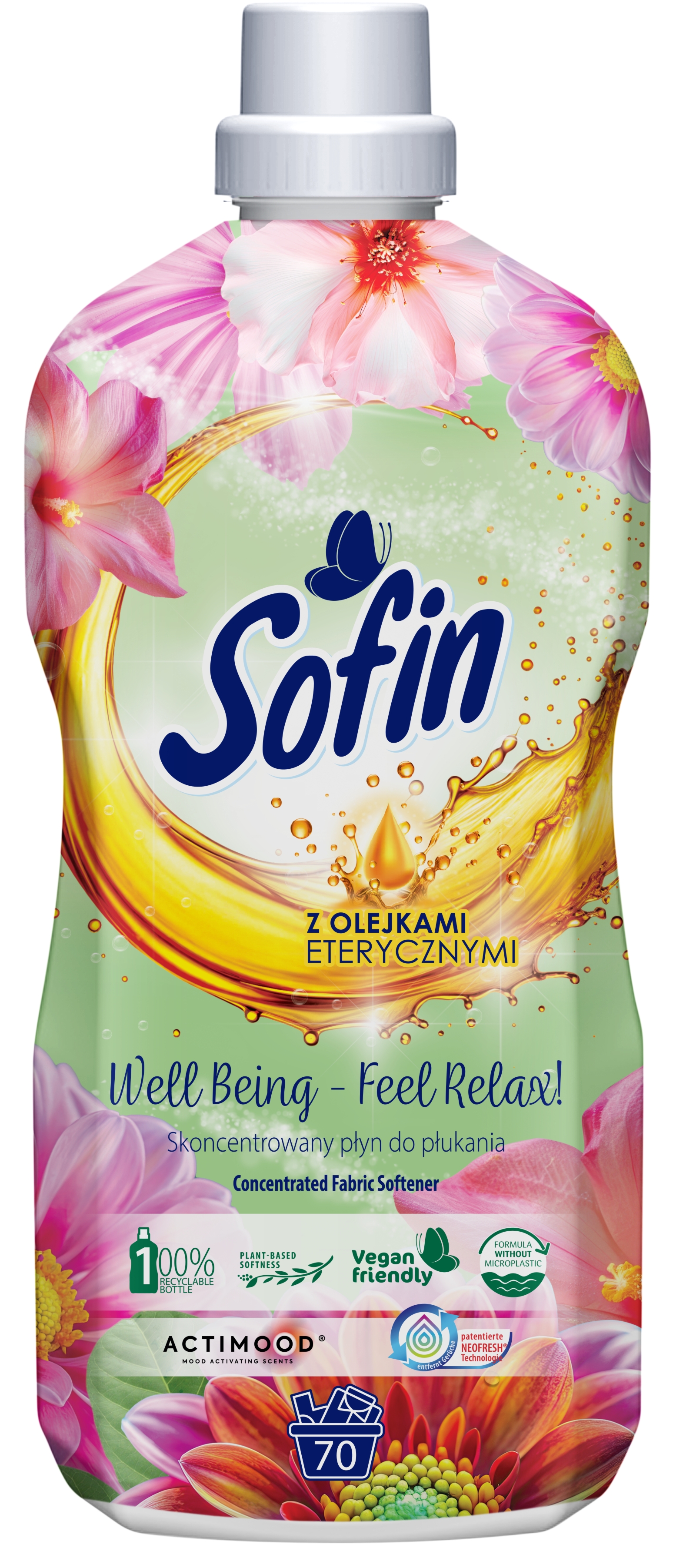 Sofin Well Being Feel Relax płyn do płukania 1,4 l