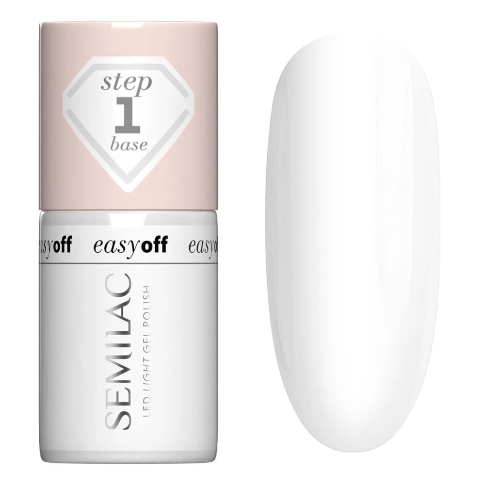 Semilac Easy Off Baza do Lakieru do Paznokci Led Light 7 ml