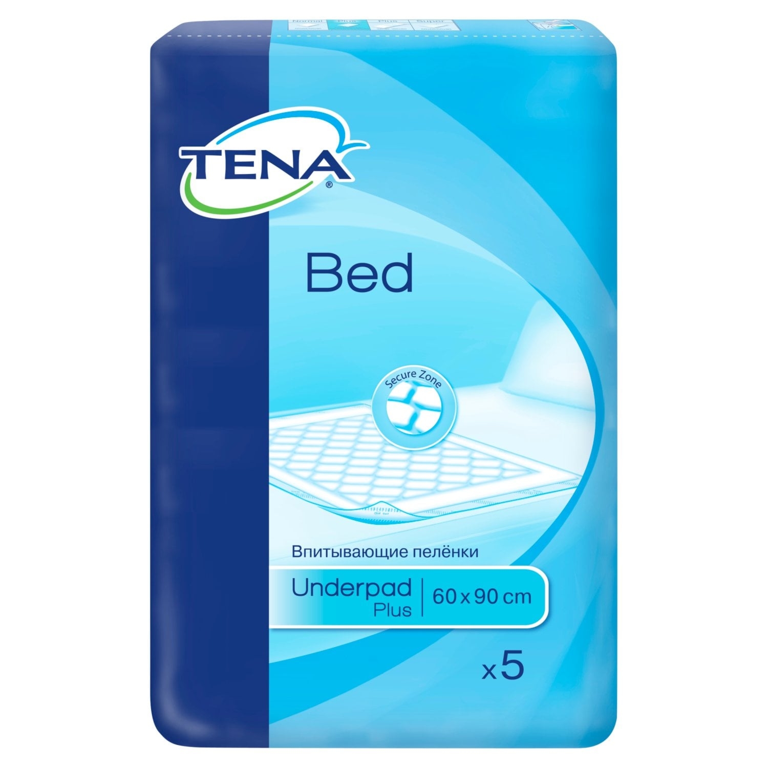 Tena Bed Std Plus 60X90Cm Podklady 5 Szt