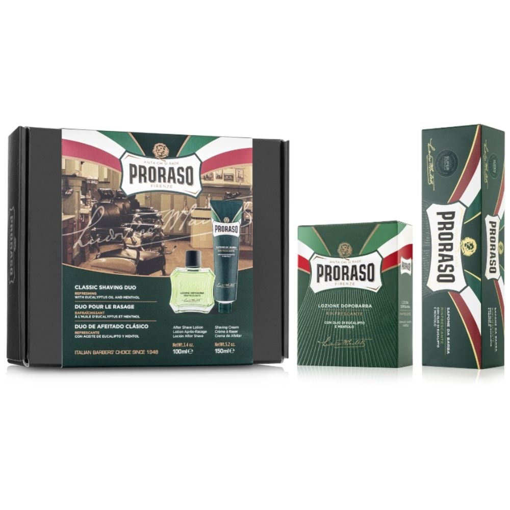 Proraso Duo Pack Refresh Shaving Cream & Lotion zestaw kosmetyków 1 sztuka