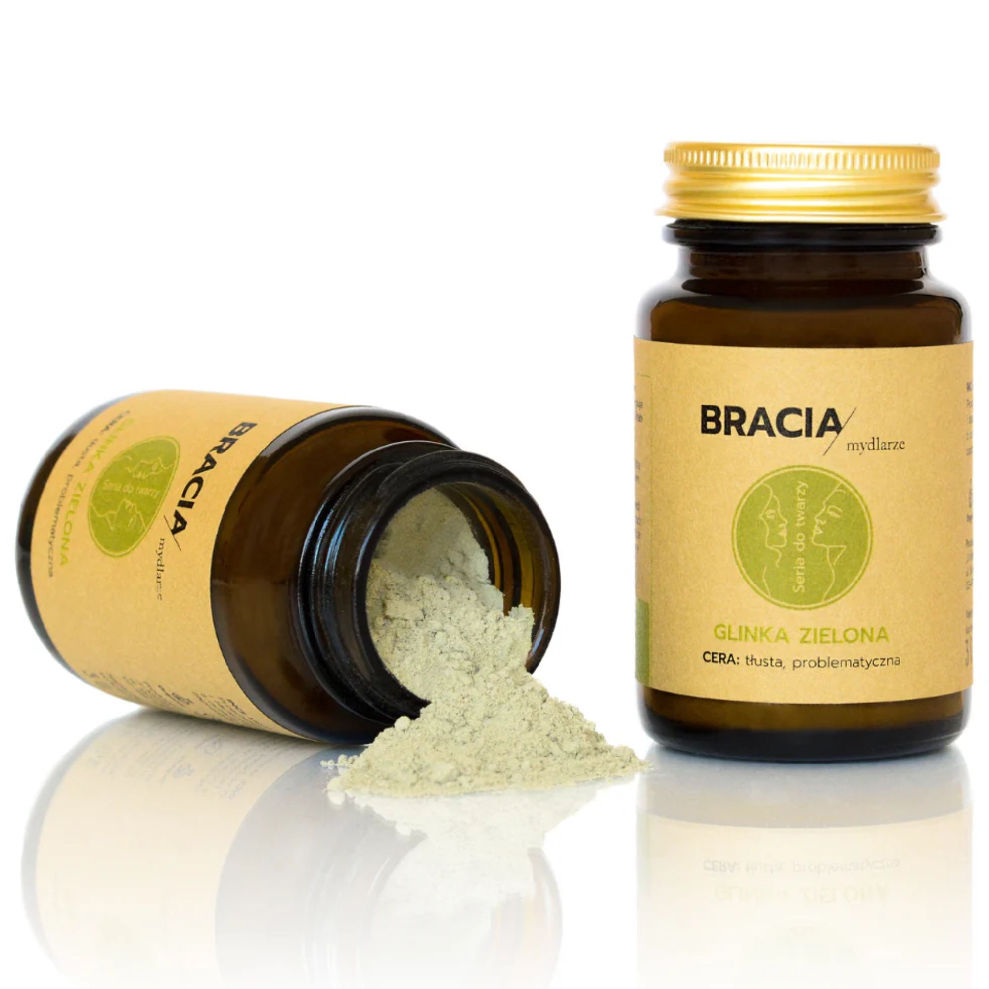 Bracia Mydlarze Glinka Zielona 75 ml