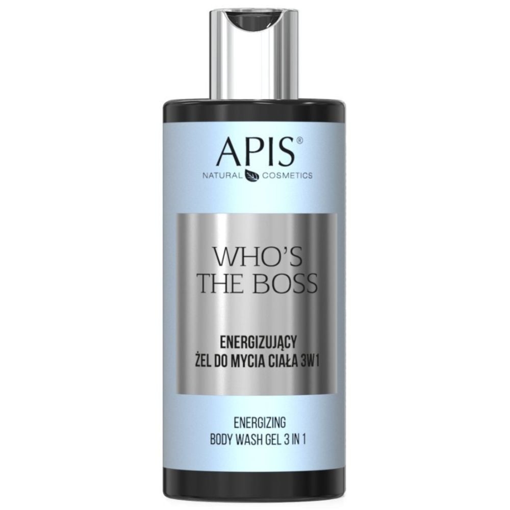 Apis Who’s The Boss energizujący żel do mycia ciała 3 w 1 300 ml