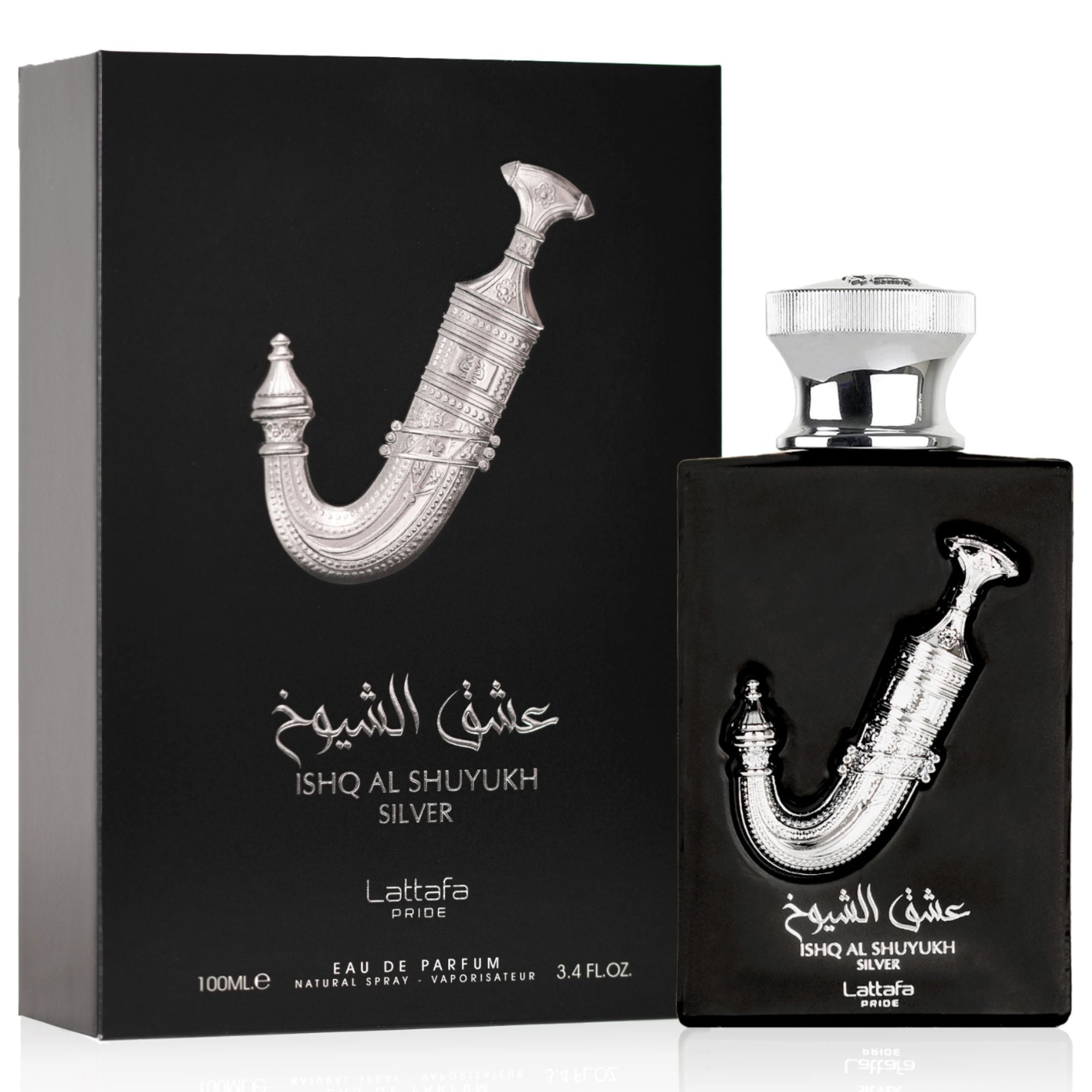 Lattafa Ishq Al Shuyukh Silver EDP woda perfumowana unisex 100 ml