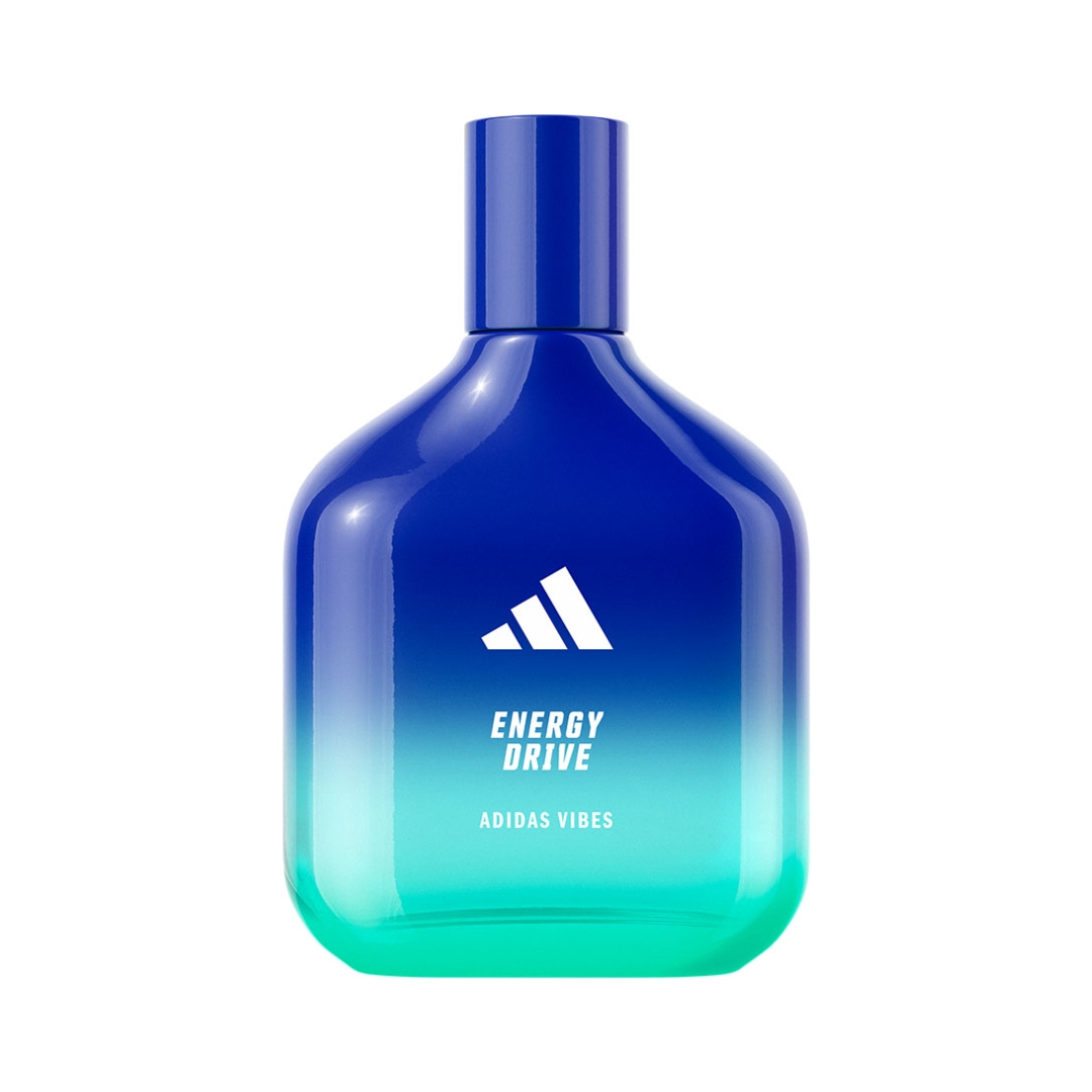 ADIDAS Vibes Energy Drive woda perfumowana dla każdego, energetyzująca i pobudzająca, 100 ml