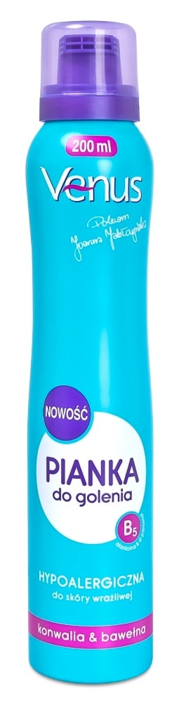 Venus Konwalia Pianka Hypoalergiczna Do Golenia 200Ml