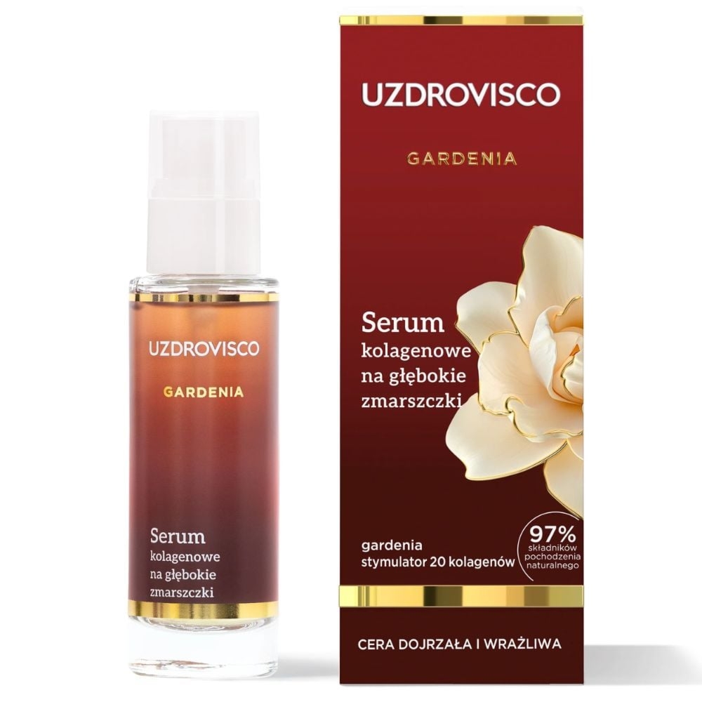 Uzdrovisco Gardenia serum kolagenowe na głębokie zmarszczki 30 ml