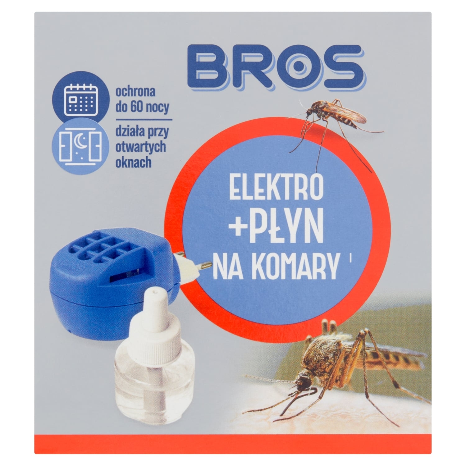 Bros Elektro + płyn na komary 40 ml