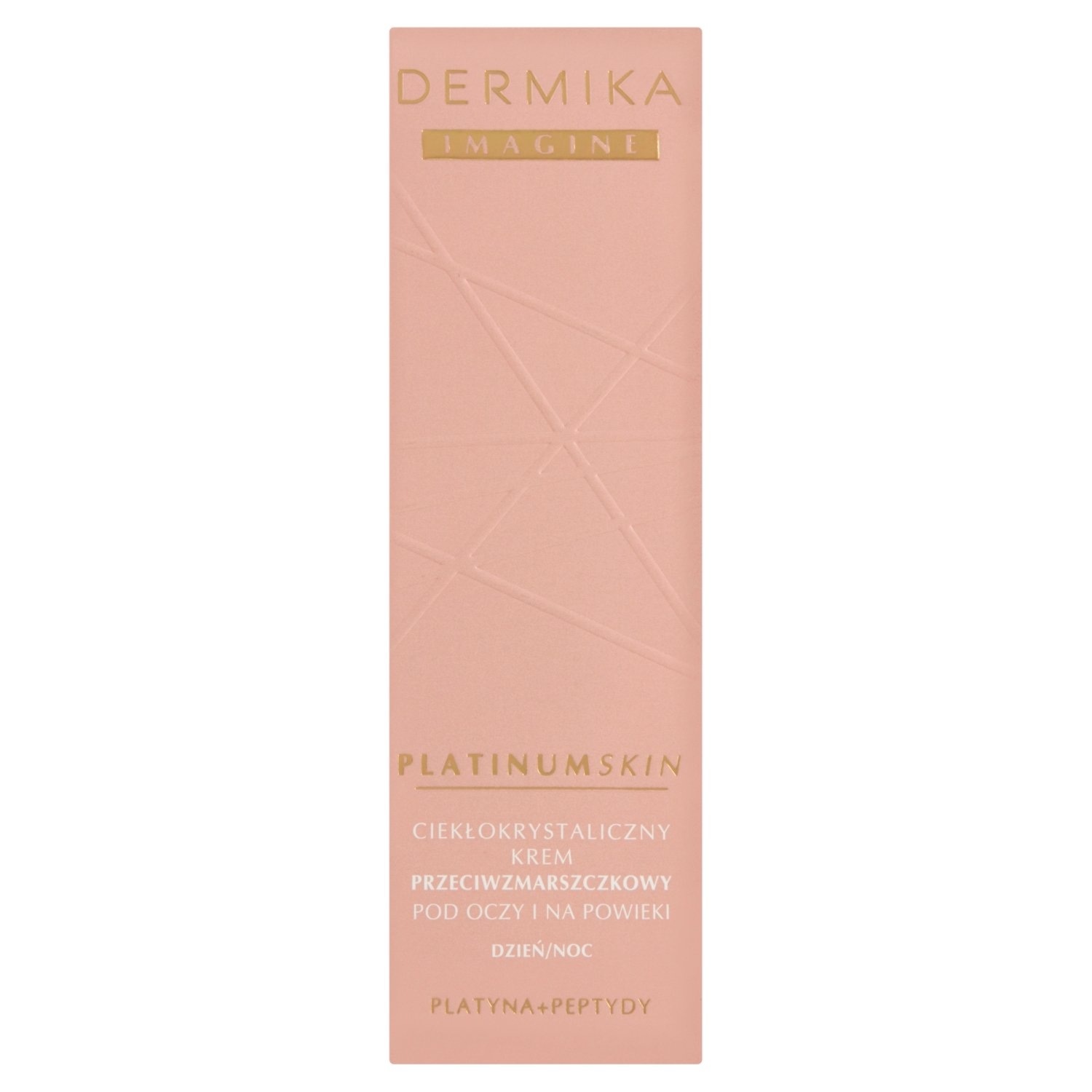 Dermika Imagine Platinum Skin Ciekłokrystaliczny krem pod oczy i na powieki dzień noc 15 ml