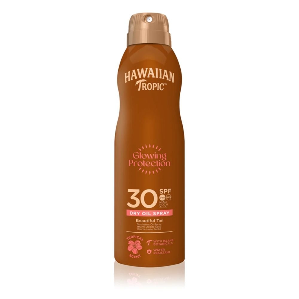 Hawaiian Tropic Spray Suchy olejek do opalania w sprayu SPF 30 180ml