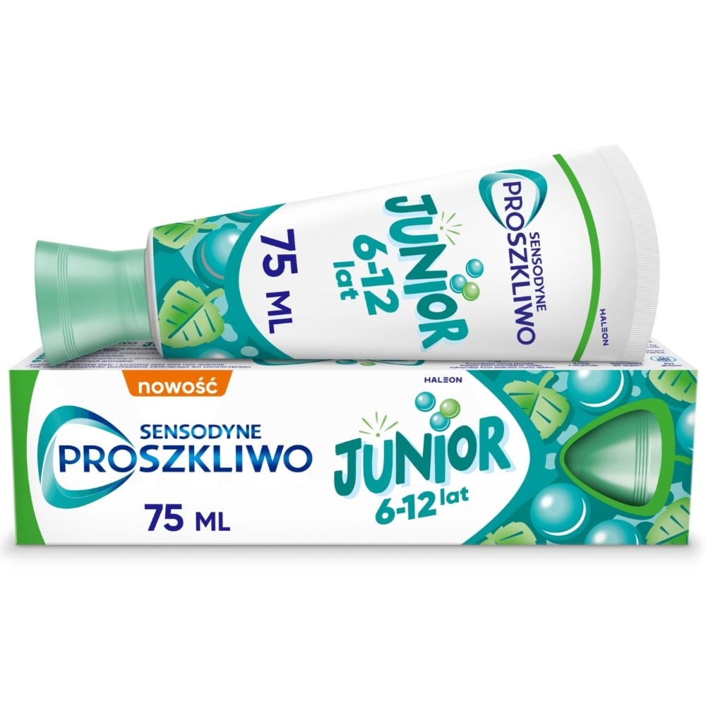 Sensodyne Proszkliwo Junior pasta do zębów dla dzieci 6-12 lat 75 ml