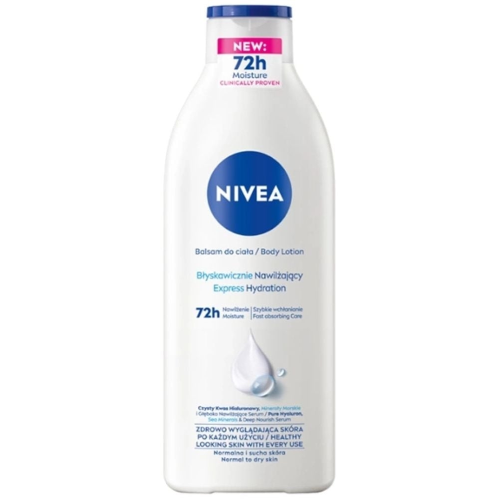 Nivea Błyskawicznie Nawilżający Balsam DO Ciała 400 ml