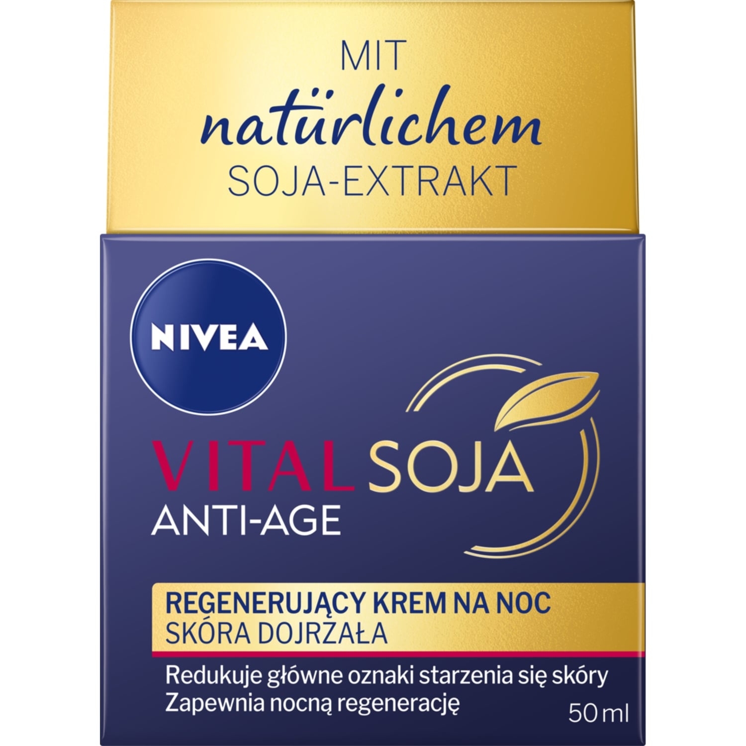 Niva Vital Soja Regenerujący krem na noc
