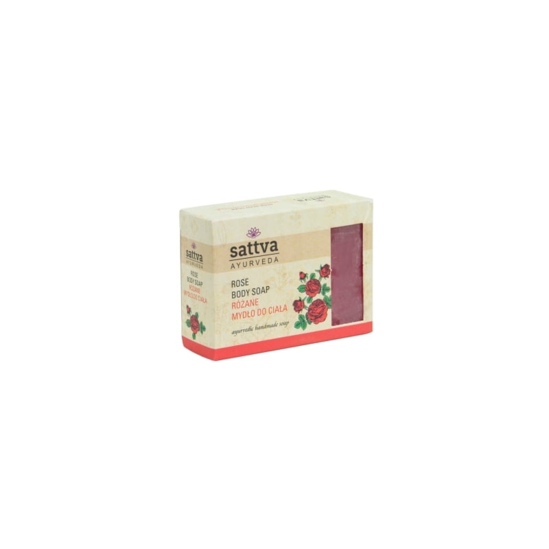 Sattva Ayurveda Mydlo Do Ciala Roza 125G
