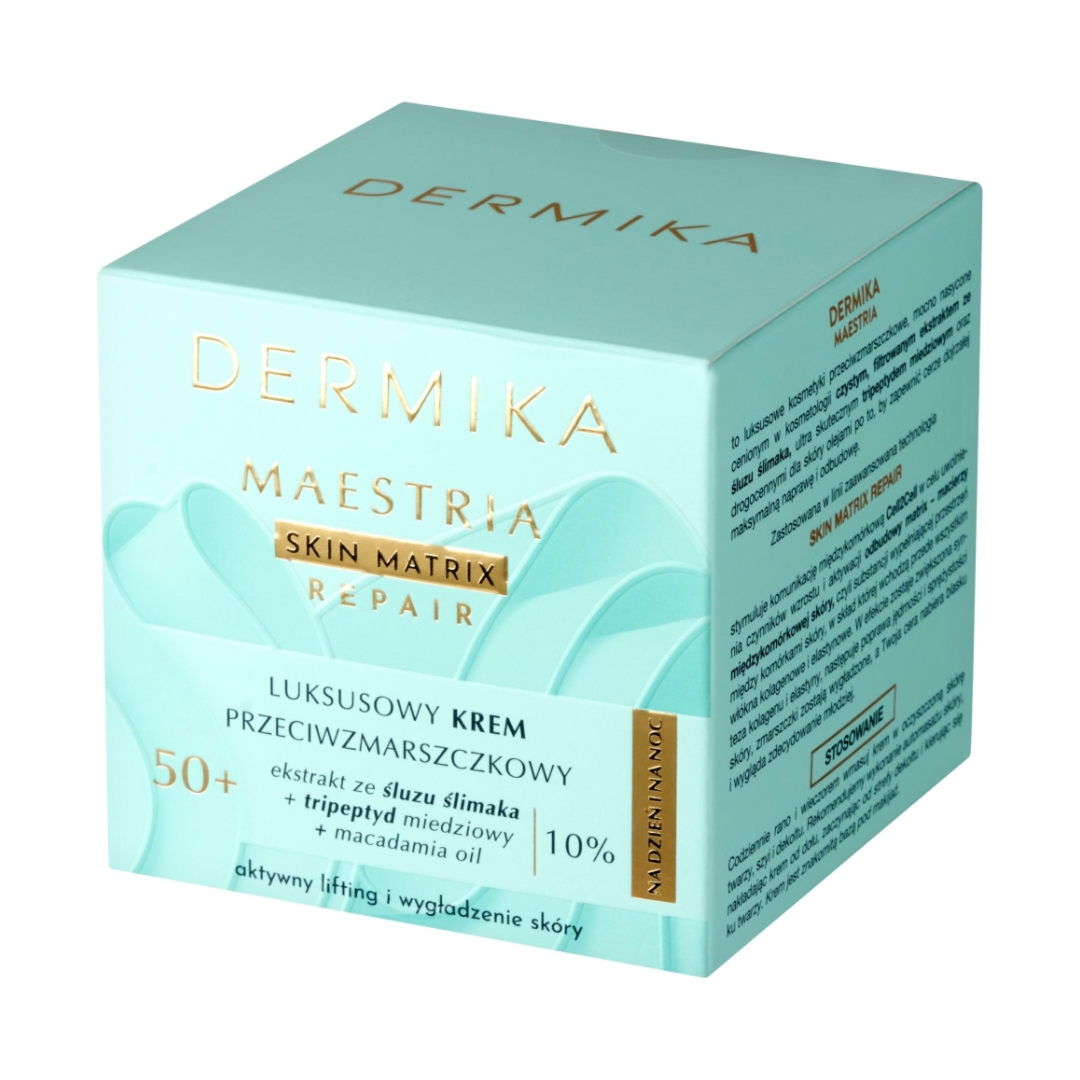 DERMIKA Maestria krem przeciwzmarszczkowy 50+ na dzień i na noc 50 ml