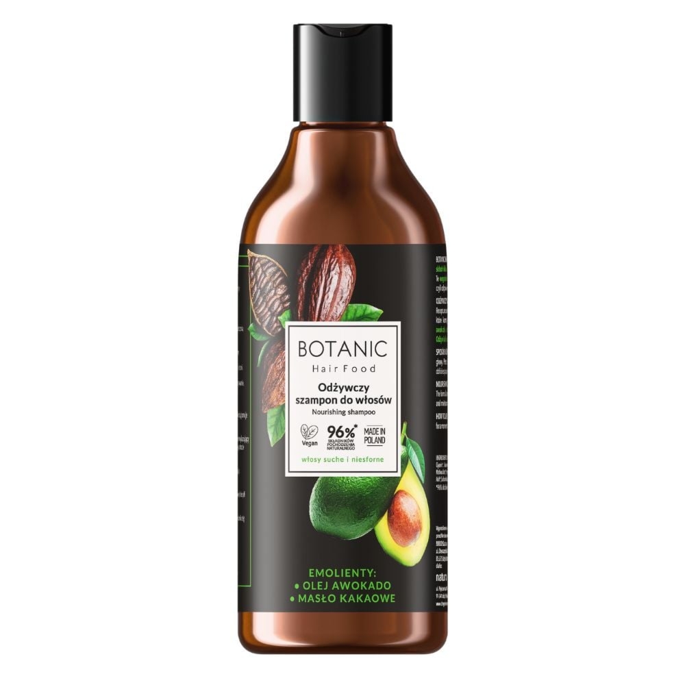 Botanic HairFood Szampon Odżywczy do włosów 500ml