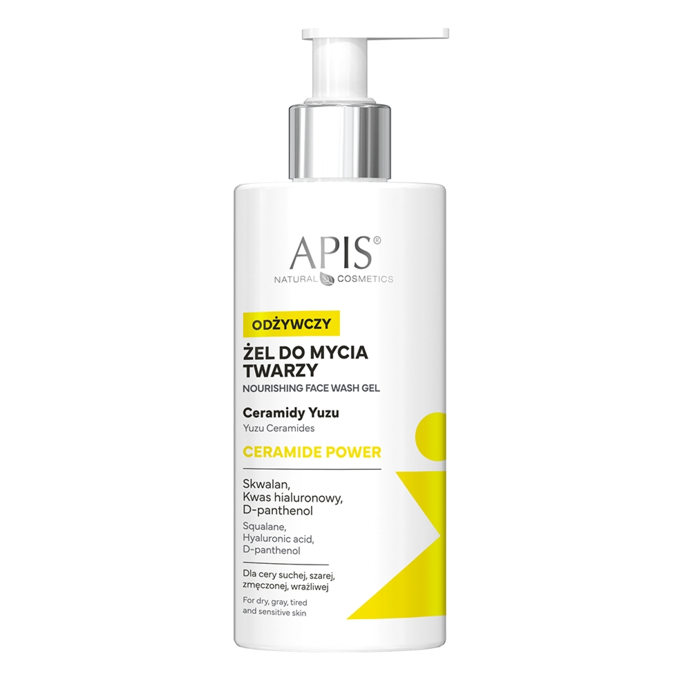 Apis Ceramide Power odżywczy żel do mycia twarzy 300 ml
