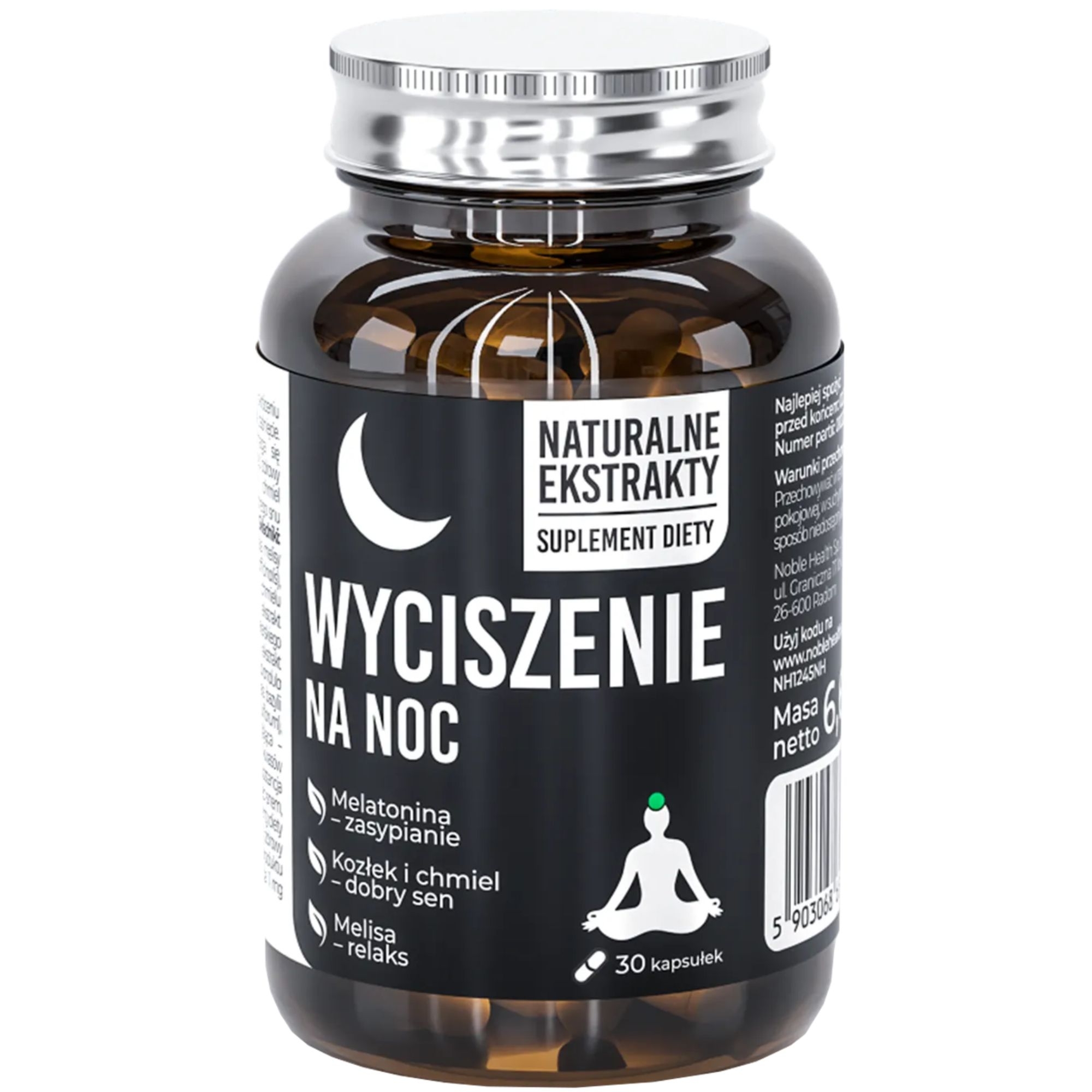 Noble Health Wyciszenie Na Noc 30 kapsułek
