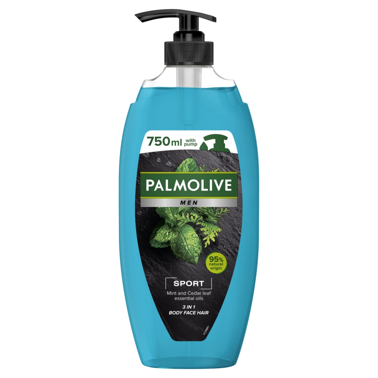 Palmolive MEN Sport orzeźwiający i delikatnie chłodzący żel pod prysznic dla mężczyzn 3w1, mięta cedr 750ml