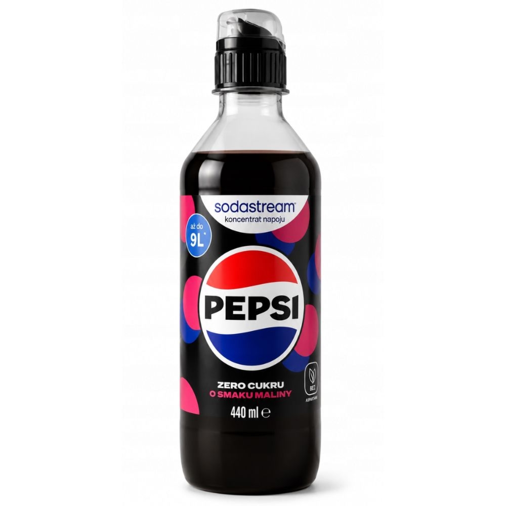 Sodastream Syrop Pepsi Zero Malina 440 ml