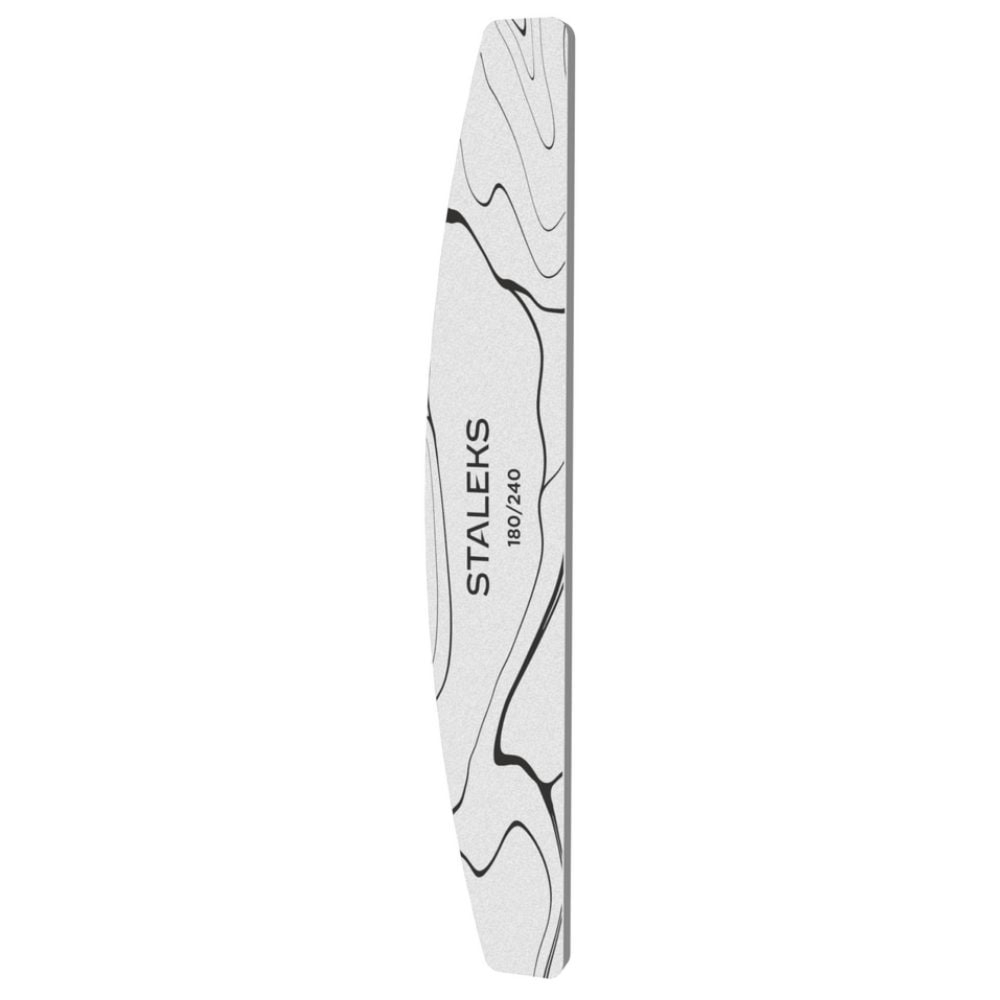 Staleks Home Pro 180/240 Grit pilnik mineralny półksiężyc 1 sztuka