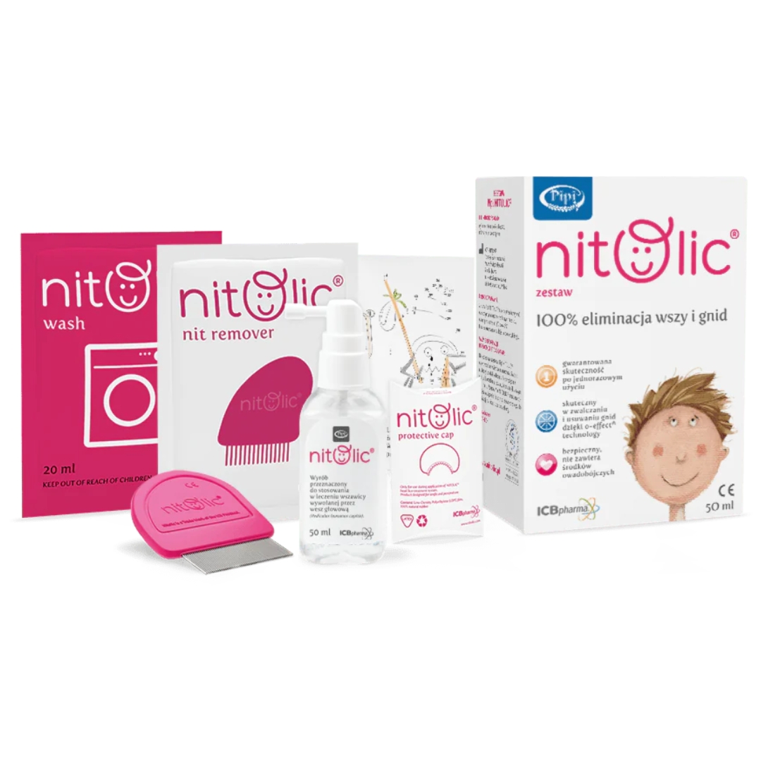 Pipi Nitolic zestaw przeciw wszawicy 50 ml