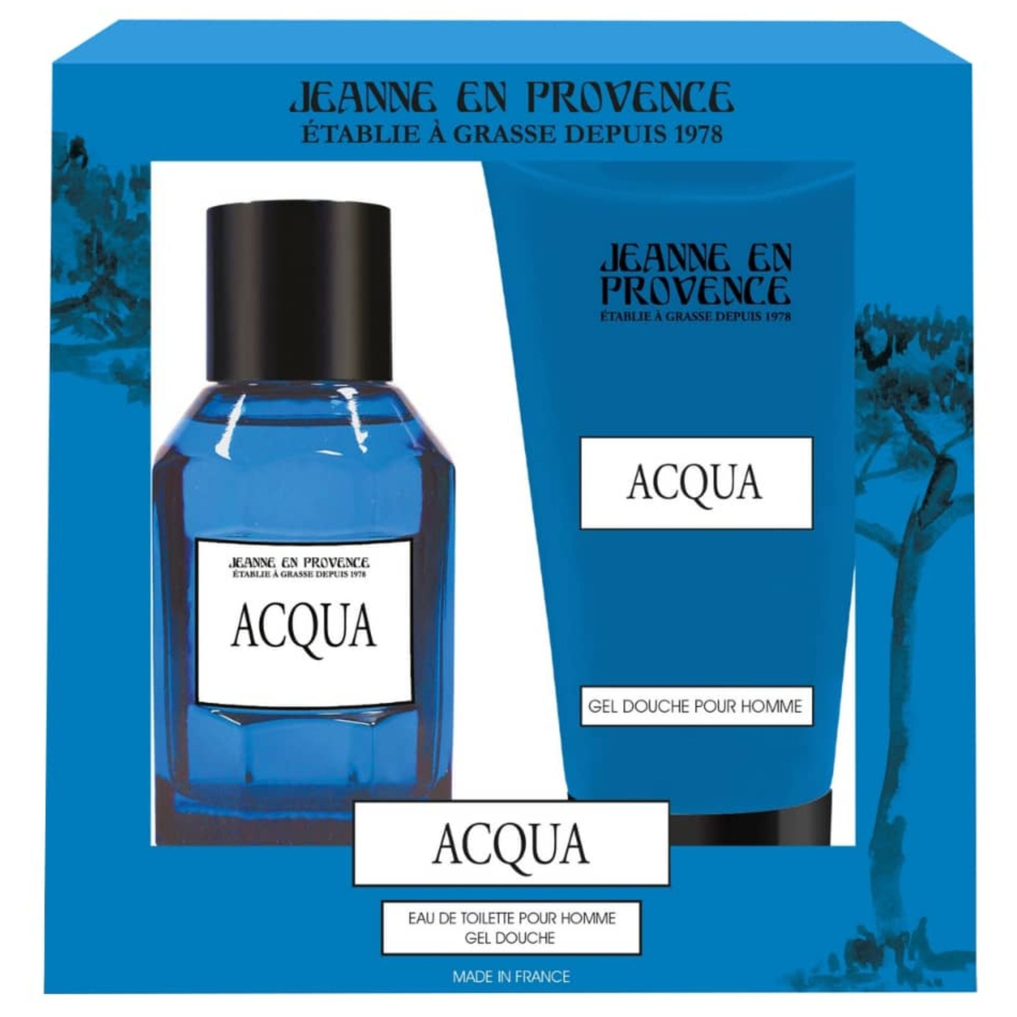 Jeanne Provence Acqua Homme zestaw upominkowy dla mężczyzn