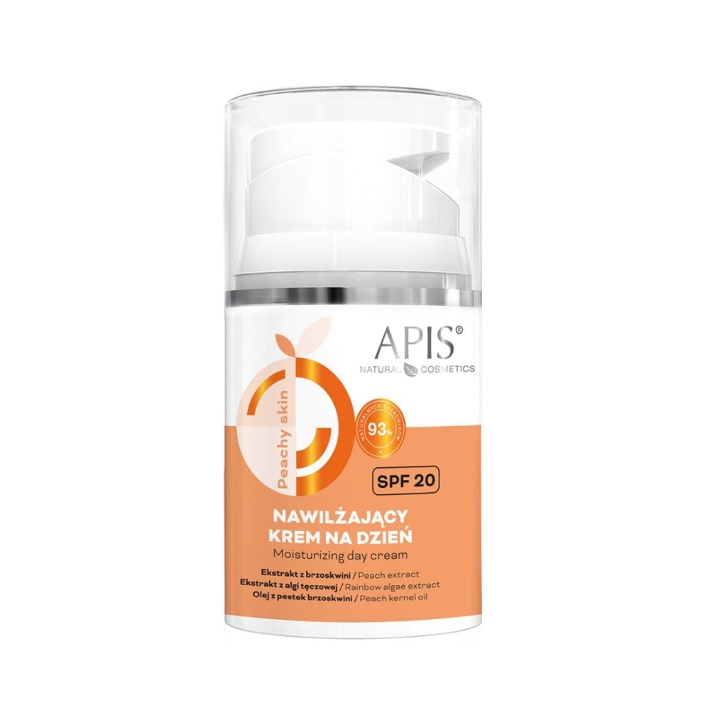 Apis Peachy Skin Nawilżający krem na dzień SPF20 50ml