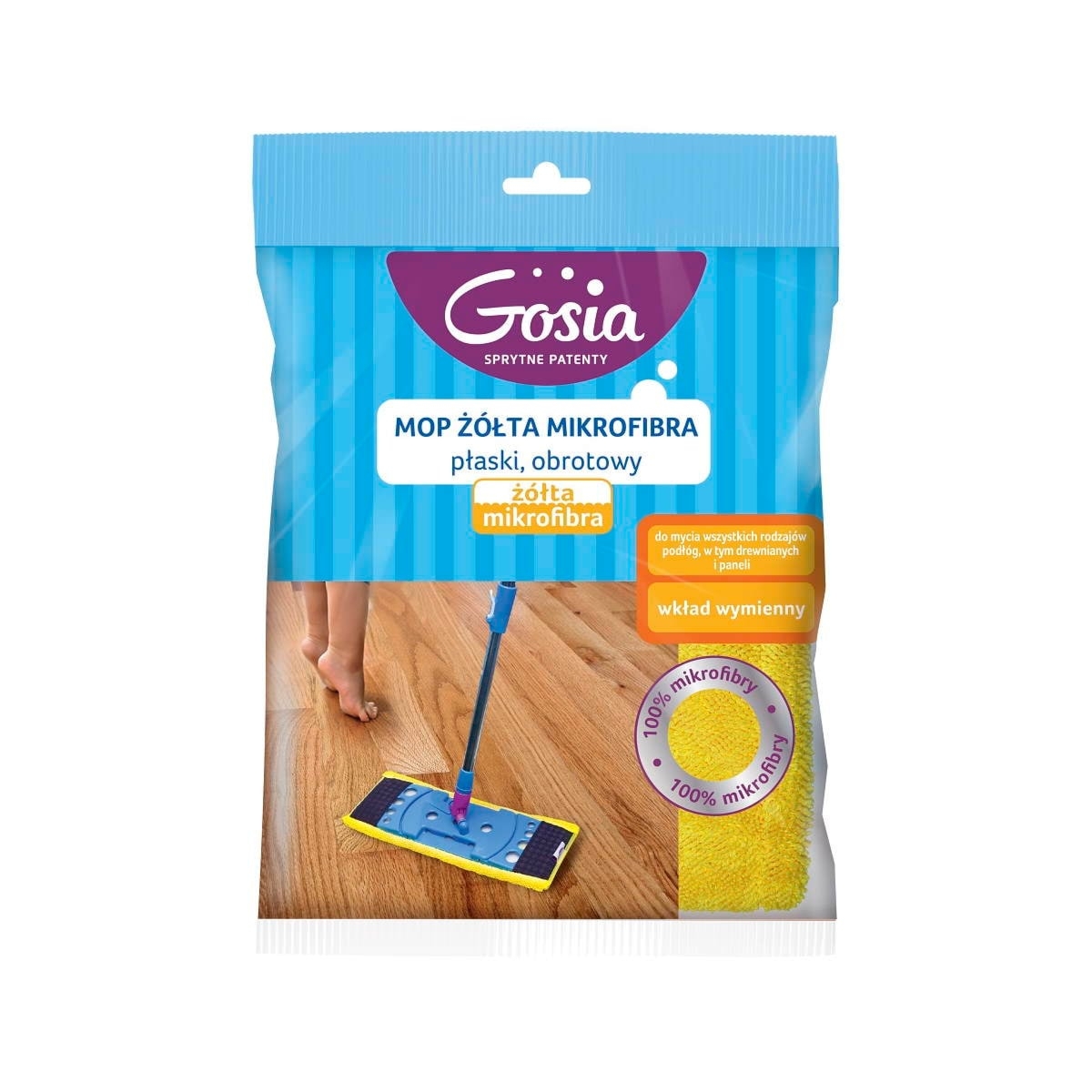Gosia zapas do mopa obrotowego płaskiego 1szt.