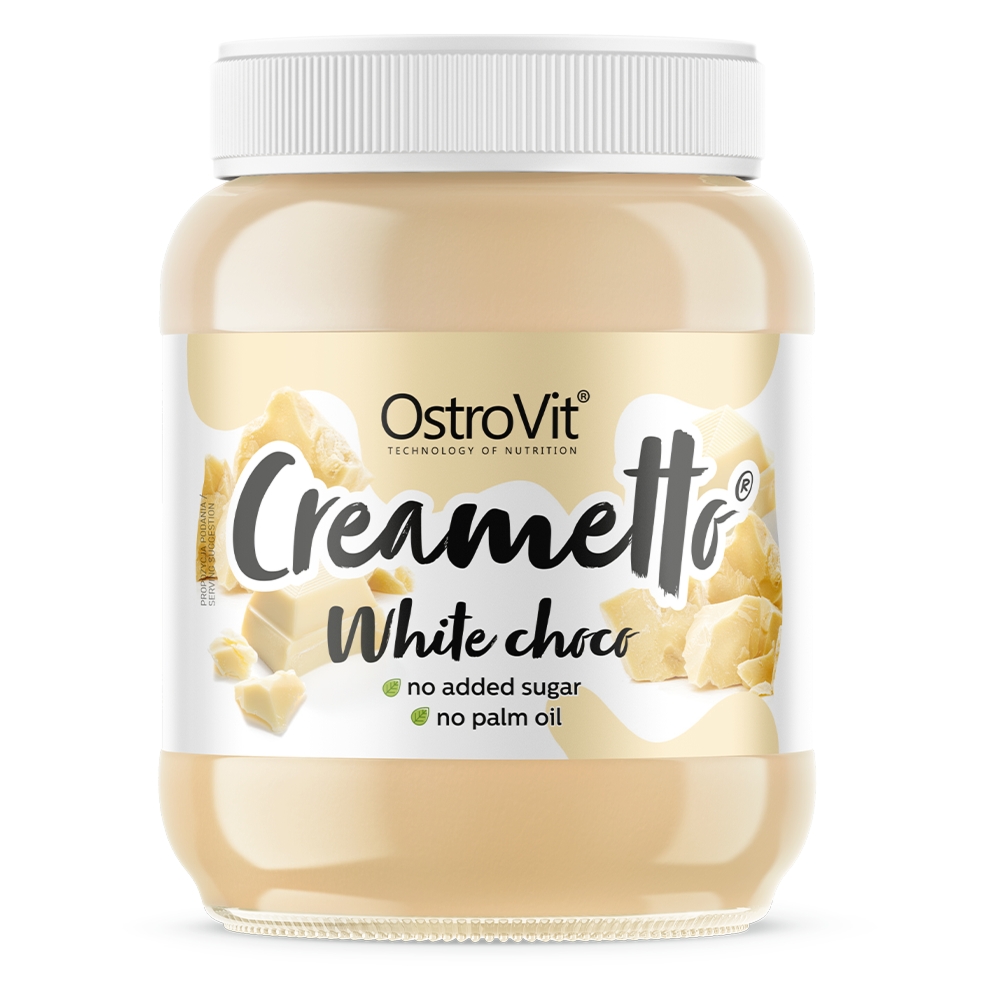 OstroVit Creametto white choco krem do smarowania 350 g
