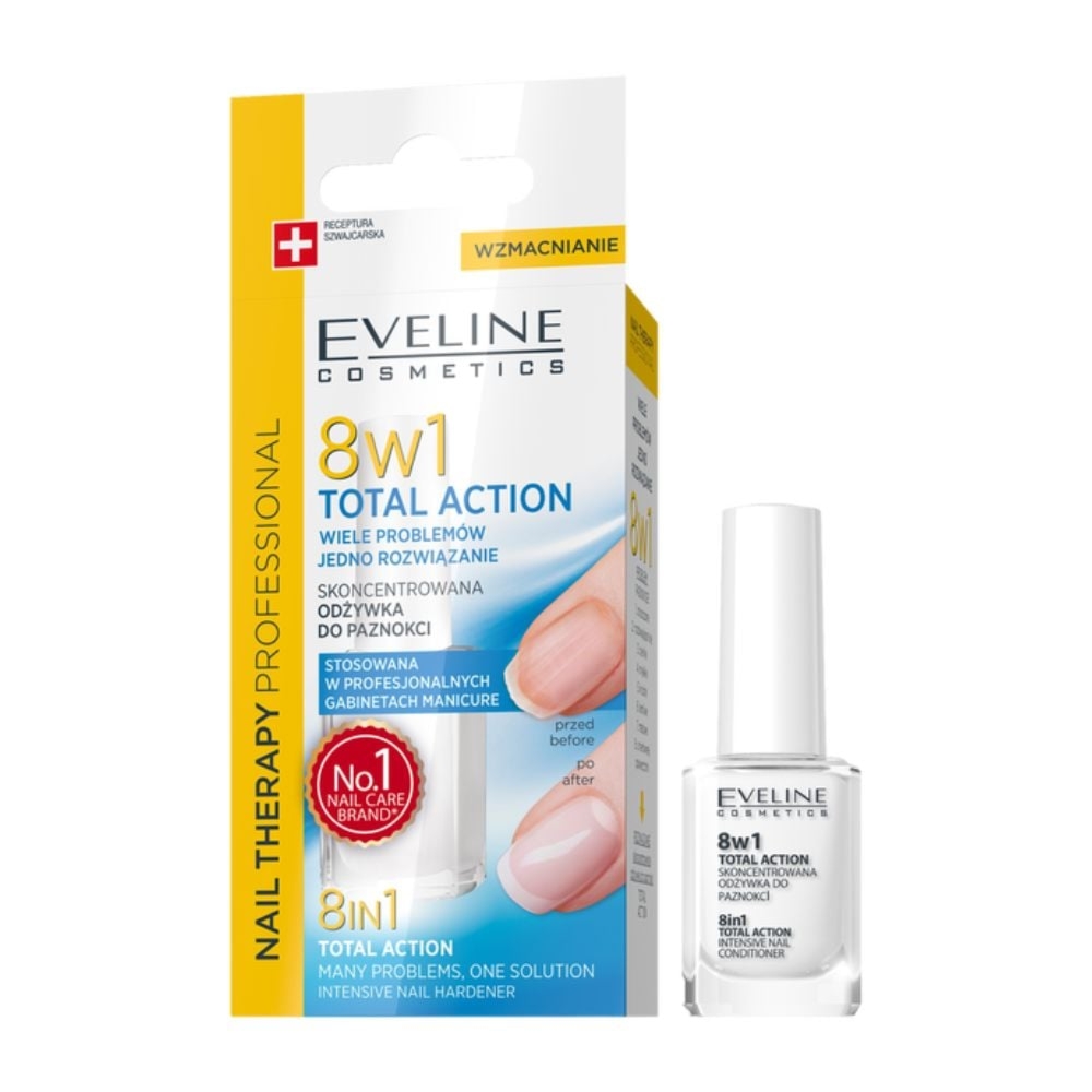 Eveline Nail Therapy Odżywka do Paznokci 8w1 12ml
