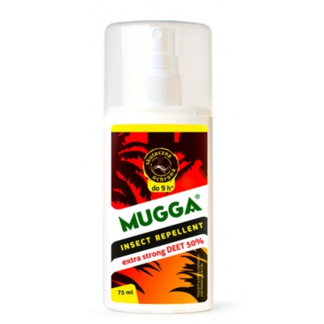 Mugga Strong 50% Deet Spray na komary i kleszcze