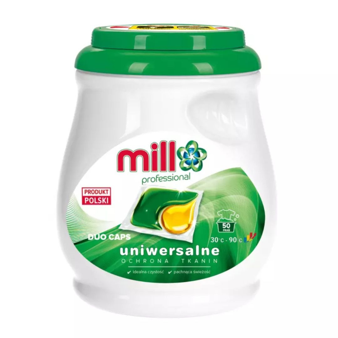 Mill kapsułki do prania uniwersalne 50 sztuk